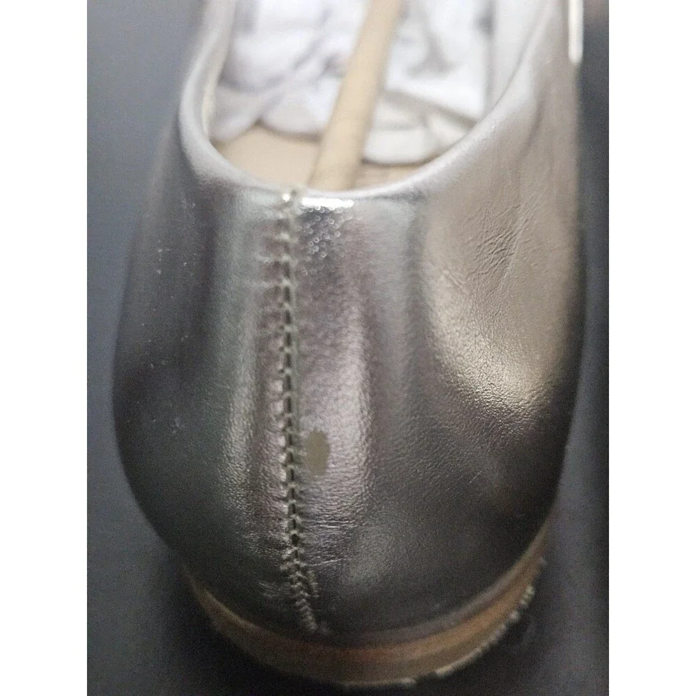 Sz 8 - Bella Vita Davenport Metallic Gold Mary Jane Flats Womens